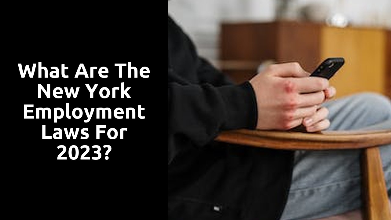What are the New York employment laws for 2023?